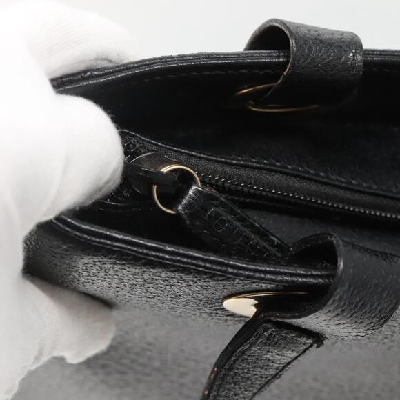 GUCCI Tote Bag Leather Black Gold 002 2040 002 2040 - Picture 14 of 16